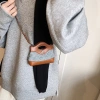 Túi xách Rinni siêu mini đeo chéo khâu chỉ hình thoi - Giá ưu đãi 155.000₫