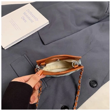 Túi xách Rinni siêu mini đeo chéo khâu chỉ hình thoi - Giá ưu đãi 155.000₫ 6