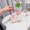 Túi Xách TL Dáng Trống Hoạ Tiết Dễ Thương Size 16 Đựng Nhiều Đồ Cho Chị Em Đi Chơi, Đi Tiệc 3