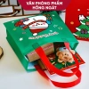 Túi xách tote vải không dệt Noel, đựng sách vở, quà Giáng Sinh, chỉ 9.900₫ 3
