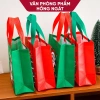 Túi xách tote vải không dệt Noel, đựng sách vở, quà Giáng Sinh, chỉ 9.900₫ 7
