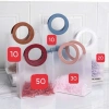 Túi Xách Trong Suốt 28x25x13 - Combo 10 Túi Quai Tròn Da Giá Ưu Đãi 165k 4