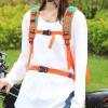 Túi xe đạp cắm trại HEFEI - Ba lô đi bộ đường dài, leo núi phản quang, chống thấm, dây rút, công suất lớn cho nữ 7
