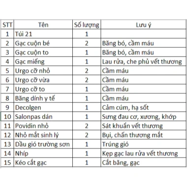 Túi Y Tế Cứu Thương Gia Đình 21x14x5cm 14 Cơ Số PureHealth - Giá ưu đãi 300.000