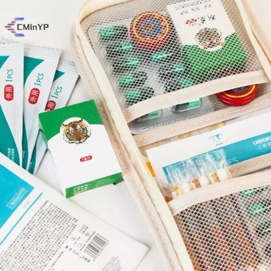 Túi y tế di động gập lại, mở rộng nhanh, bộ sơ cứu zip du lịch ngoài trời - Lưu trữ thiết yếu 2