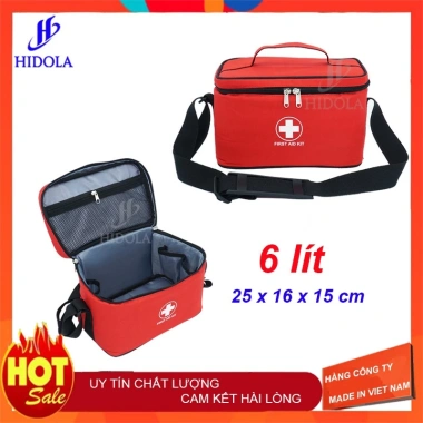 Túi Y Tế Hidola 9.127 6L - Dung tích lớn, chất liệu bền, Giá chỉ 149.000 VNĐ