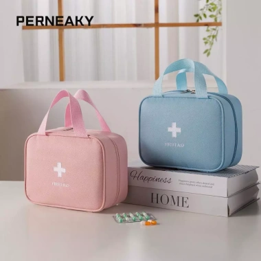 Túi y tế khẩn cấp PERNEAKY - Bộ sơ cứu chống nước nhẹ, ngăn thuốc đa năng, giảm còn 98.560₫