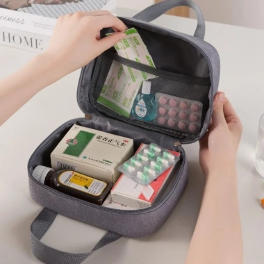 Túi y tế khẩn cấp PERNEAKY - Bộ sơ cứu chống nước nhẹ, ngăn thuốc đa năng, giảm còn 98.560₫