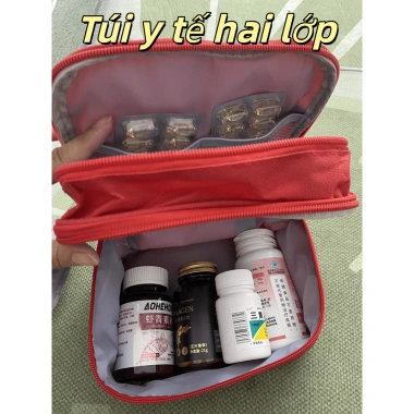 Túi y tế xách tay công suất lớn - Hộp y tế khẩn cấp du lịch gia đình, tiện lợi 74.500₫ 9