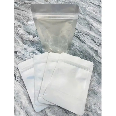 Túi Zip Bạc 25x35 Khóa Kéo Kín Khí Đựng Đò Khô, Nho Khô, Mứt Tết - Giá 15.000đ
