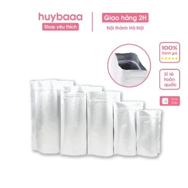 Túi Zip Bạc Đựng Bánh Kẹo Tết - Chống Ẩm, Khóa Miệng Tiện Lợi, Giá 22.900₫