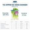 Túi zip đa năng Shinshen 1L/3L khóa kéo an toàn, giữ hương vị thực phẩm - Hộp 20 cái 2