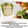 Túi zip đa năng Shinshen 1L/3L khóa kéo an toàn, giữ hương vị thực phẩm - Hộp 20 cái 3