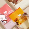Túi Zip Du Lịch Line Friends Nhà Niêu - Đa màu, dày dặn, khóa trượt, dễ phân loại, 61k 4