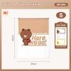 Túi Zip Du Lịch Line Friends Nhà Niêu - Đa màu, dày dặn, khóa trượt, dễ phân loại, 61k 10
