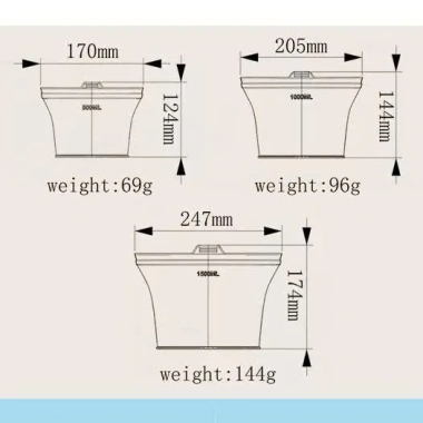 Túi Zip Đứng DITIPOO Silicon 500/1.000/1.500ml - Bảo quản thực phẩm, tái sử dụng, chống rò rỉ, giá 39.000đ 5