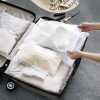 Túi zip lụa mờ PE trong suốt 100 chiếc - Đựng quần áo, mỹ phẩm, giày dép, du lịch, giá 84.000 VND 3
