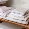 Túi zip lụa mờ PE trong suốt 100 chiếc - Đựng quần áo, mỹ phẩm, giày dép, du lịch, giá 84.000 VND 4
