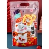 Túi zip mèo thần tài đỏ Tết - Set 10 túi đựng bánh kẹo, giảm còn 25.000đ 8