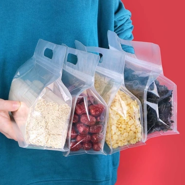 Túi Zip Ngang Trong Mờ Đựng Bánh Kẹo Thực Phẩm - Size đa dạng, Giá chỉ 9.667 VND 2