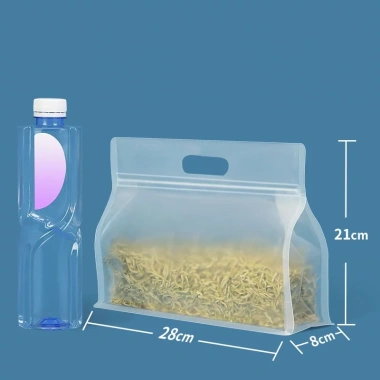 Túi Zip Ngang Trong Mờ Đựng Bánh Kẹo Thực Phẩm - Size đa dạng, Giá chỉ 9.667 VND 6