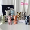 Tượng Decor Gấu Bearbrick Gốm Mạ Tinh Điện Cao Cấp - Trang Trí Bàn Học và Nhà Cửa 95.5k 6