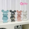Tượng Decor Gấu Bearbrick Gốm Mạ Tinh Điện Cao Cấp - Trang Trí Bàn Học và Nhà Cửa 95.5k 7