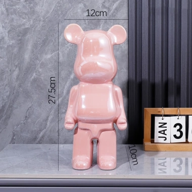 Tượng gấu sứ nhiều màu - Trang trí nhà cửa phong cách, giảm còn 80.000đ 8