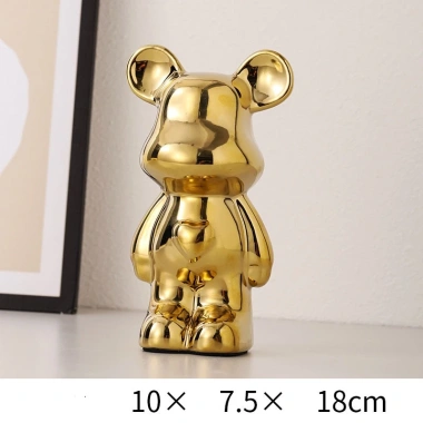 Tượng gấu sứ nhiều màu - Trang trí nhà cửa phong cách, giảm còn 80.000đ 10