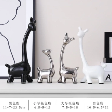Tượng Gia Đình Hươu Trang Trí Kệ Tủ - Đẹp, ấm áp cho nhà cửa, Giá 196.930 VND 6