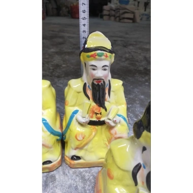 Tượng gốm Ông Táo Quân - Phong thủy may mắn, giảm giá 19% chỉ 209.000₫ 3