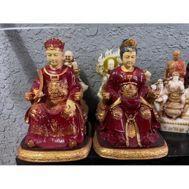 Tượng ông Táo bà Táo bột đá cao cấp – Quân thờ gia đình, giảm còn 680.000₫ 5
