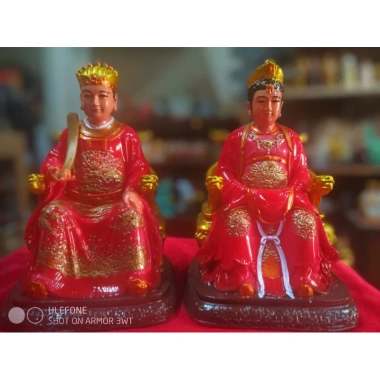 Tượng ông Táo bà Táo bột đá cao cấp – Quân thờ gia đình, giảm còn 680.000₫ 10