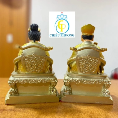 Tượng Ông Táo Bà Táo Poly cao cấp mẫu mới, thờ cúng nhà, giá ưu đãi 1.149.000₫