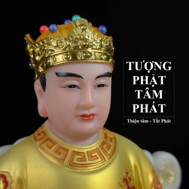 Tượng Ông Táo bột đá cao cấp 30cm nhập khẩu - Giá chỉ 3,350,000 VNĐ, thờ cúng 4