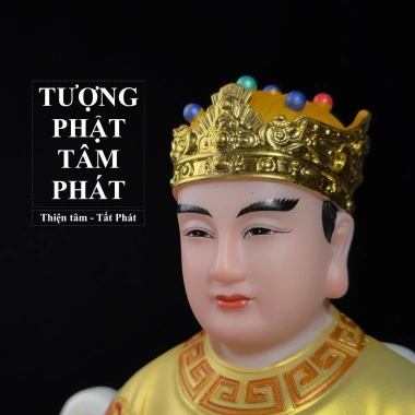 Tượng Ông Táo bột đá cao cấp 30cm nhập khẩu - Giá chỉ 3,350,000 VNĐ, thờ cúng 6
