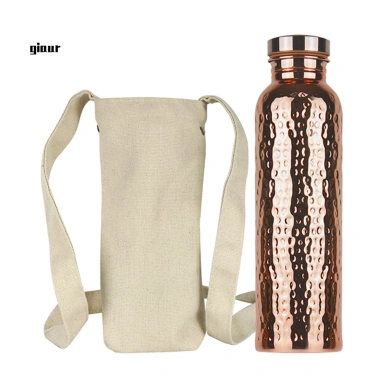 TY Chai Đồng Nguyên 800ml Chống Rò Rỉ - Thiết Kế Búa, Dùng cho Thể Thao & Gym 9