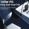UGREEN Sạc ô tô 130W PD3.0 nhanh 3 cổng USB-A và USB-C, hỗ trợ iPhone 16/15/14/13 Pro Max, Xiaomi, OPPO - 399.000đ 2
