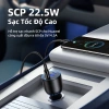 UGREEN Sạc ô tô 130W PD3.0 nhanh 3 cổng USB-A và USB-C, hỗ trợ iPhone 16/15/14/13 Pro Max, Xiaomi, OPPO - 399.000đ 4