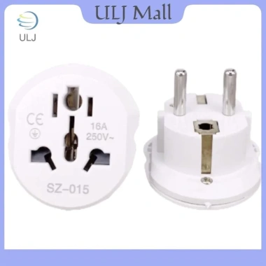 ULJ 16A Bộ chuyển đổi du lịch đa năng EU – Euro UK US AU sang EU 250V, ổ cắm AC sạc