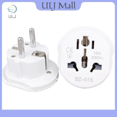 ULJ 16A Bộ chuyển đổi du lịch đa năng EU – Euro UK US AU sang EU 250V, ổ cắm AC sạc