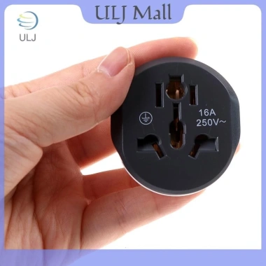 ULJ 16A Bộ chuyển đổi du lịch EU đa năng - Chuyển Euro UK US AU sang EU, ổ cắm AC, giá chỉ 42.130₫