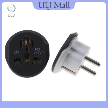 ULJ 16A Bộ chuyển đổi du lịch EU đa năng - Chuyển Euro UK US AU sang EU, ổ cắm AC, giá chỉ 42.130₫
