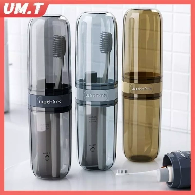 UM.T Hộp Bảo Quản Đa Năng Bàn Chải & Cốc Nước Súc Miệng Du Lịch Di Động Tiết Kiệm Không Gian 3