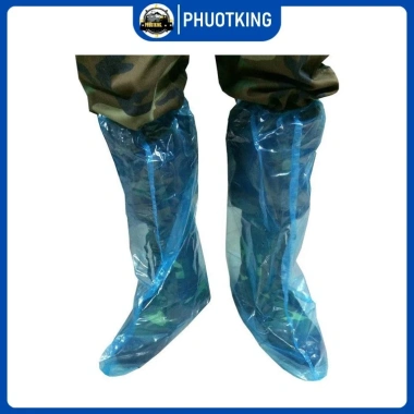 Ủng nilon chống thấm, chống trượt, bọc giày đi mưa, phượt - 1 đôi 13.000đ