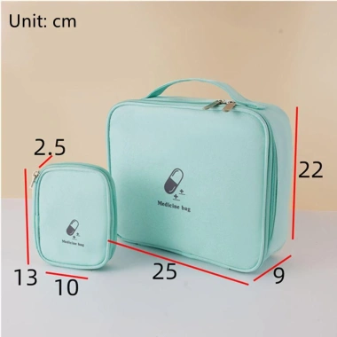 UNMEGONI Túi Y Tế Cắm Trại - Hộp Bảo Quản, Bộ Khẩn Cấp, Đựng Thuốc Di Động