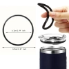 UPLACKEY Miếng Đệm Nắp Cốc & Vòng Đệm Chai Nước Silicon Chống Thấm 16oz-20oz Niêm Phong Tuyệt Đối Giá 31.900 2