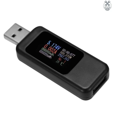 USB Tester KEWEISI KWS-MX18 MX18L - Đo dòng điện & điện áp, màn hình màu, sạc pin 139.000₫