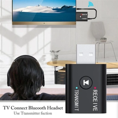 USB Thu phát Bluetooth hai chiều HKSMART TR6 V5.0 - Truyền âm thanh TV, PC, amply, loa kéo, giá 52.000đ 3