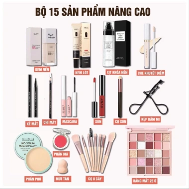 Ưu đãi: Bộ trang điểm 21+15 phụ kiện – Học, tiệc, đám cưới, chỉ 250.000₫ 2